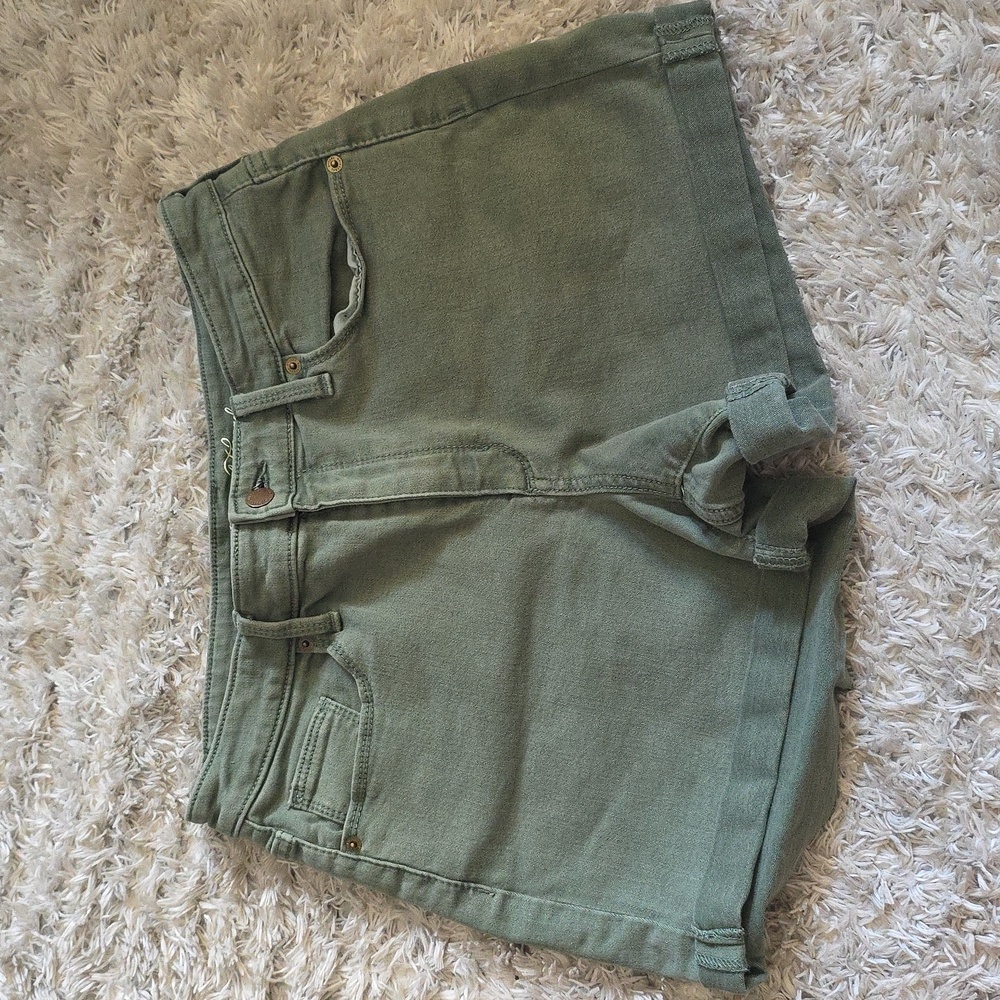 Universal Threads High Rise Midi Jean Shorts Lot - Picture 2 of 8